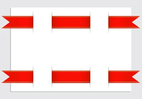 Ribbon banner vector Stock Illustration
