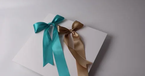 Ribbon bow. Stock-Footage 240523754