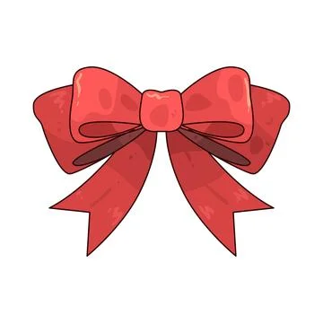 Ribbon Bow illustration Stock Illustration