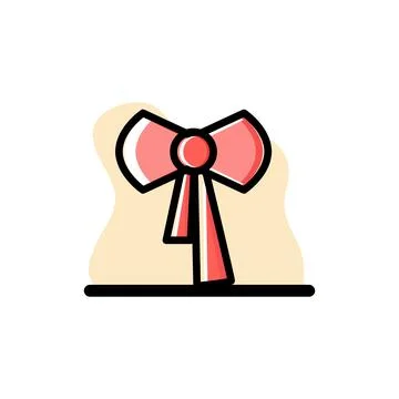 Ribbon Conceptual Vector Icon Design Illustration Stock Illustration