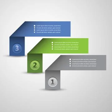 Ribbon designs Illustrazione stock