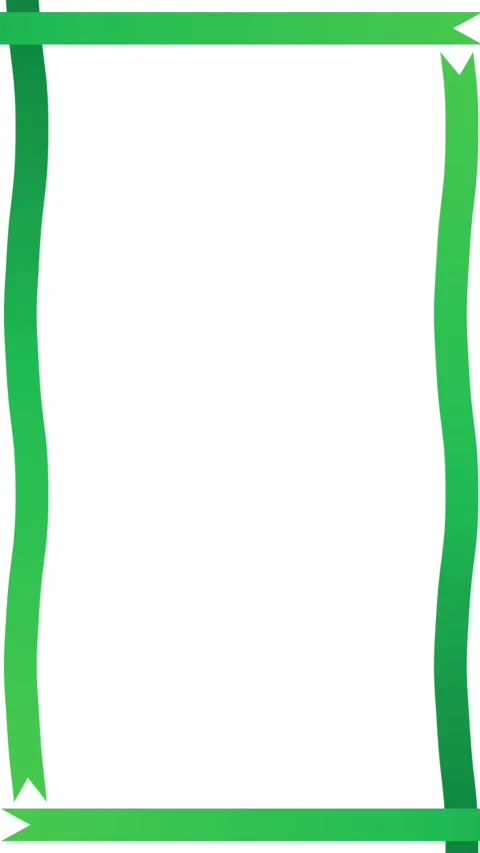 Ribbon frame animation 01 Stock Footage 308233143