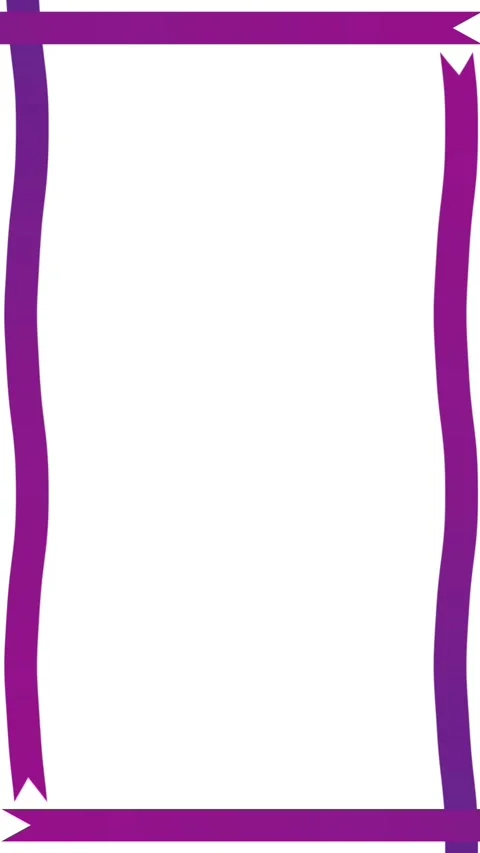 Ribbon frame animation 03 Stock Footage 308232971