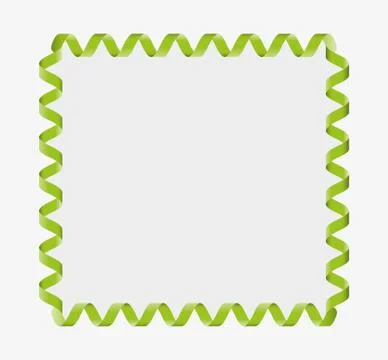 Ribbon frame Stock Illustration