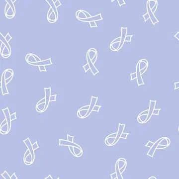 Ribbon hiv line seamless pattern Stock-Illustration