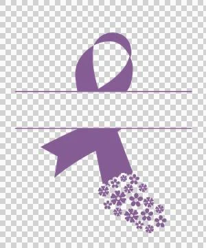 Ribbon With Horizontal Blank Space displaying flowers band Illustrazione stock