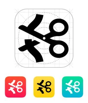 Ribbon icon Stock Illustration