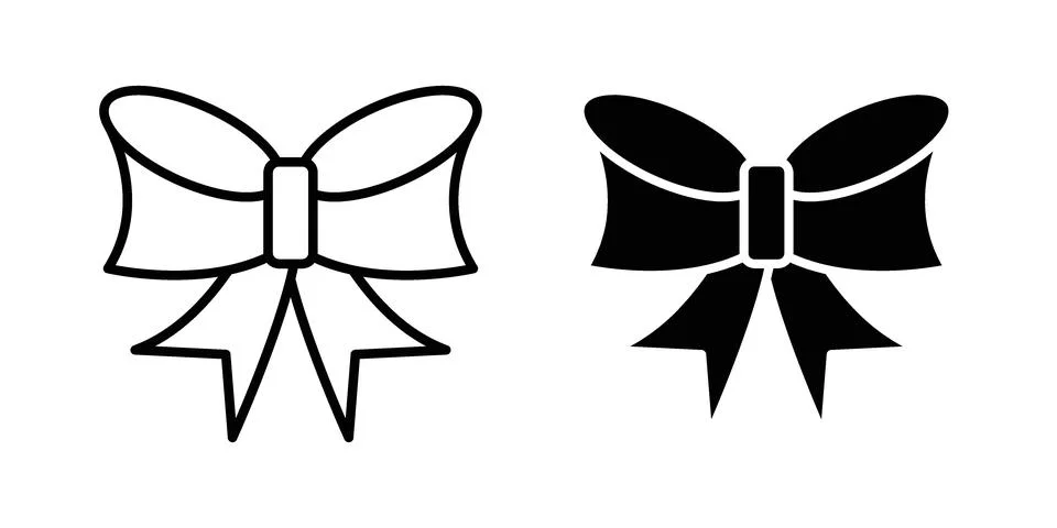 Ribbon icon vector design illustrations Stock Illustration