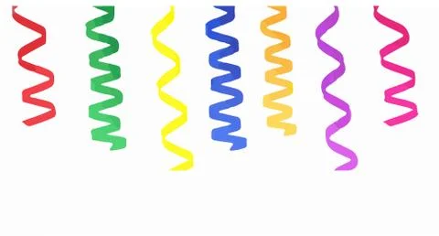 Ribbon icon on white background Stock Illustration