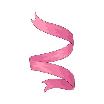 Ribbon illustration Ilustração Stock