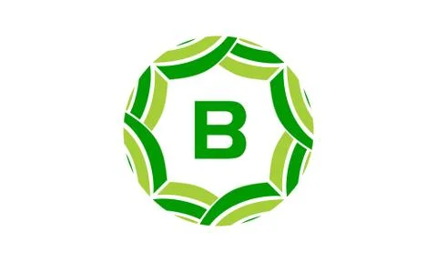 Ribbon Infinite Initial B Stock Illustration