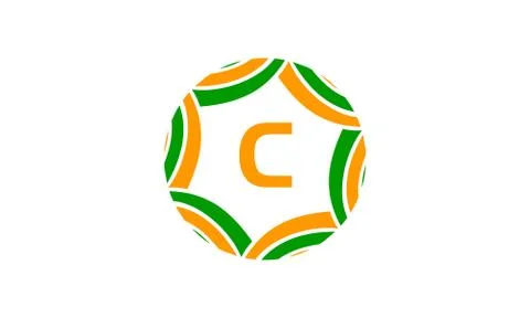 Ribbon Infinite Initial C Stock Illustration