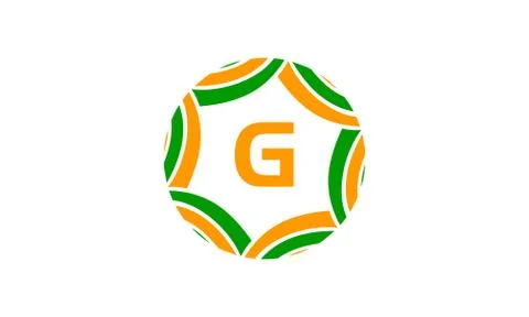 Ribbon Infinite Initial G Stock Illustration