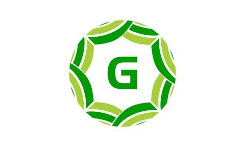 Ribbon Infinite Initial G Stock Illustration