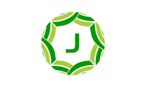 Ribbon Infinite Initial J Stock Illustration