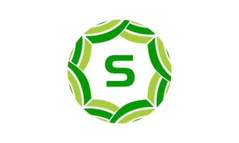 Ribbon Infinite Initial S Stock Illustration