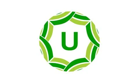 Ribbon Infinite Initial U Stock-Illustration