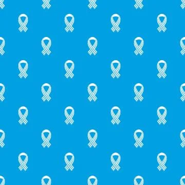 Ribbon LGBT pattern seamless blue Illustrazione stock