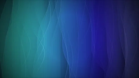 Ribbon lines drift and undulate in a seamless loop Stock Footage 341275108