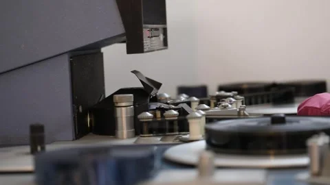 Ribbon making process 5 Video stock 314964345