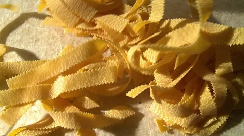 Ribbon pasta Video stock 8572737