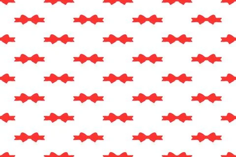 Ribbon pattern design. Classic repeat textile Stock Illustration