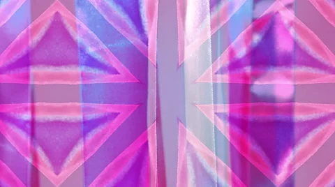 Ribbon pattern, VJ loop Stock Footage 64574470