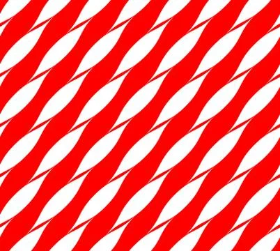 Ribbon seamless pattern Stock Illustration