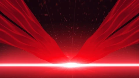 Ribbon stage background Stock Footage 121862123