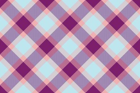 Ribbon texture pattern seamless, scrapbooking background vector plaid. Genu.. Illustrazione stock