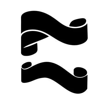 Ribbon vector Stock Illustration