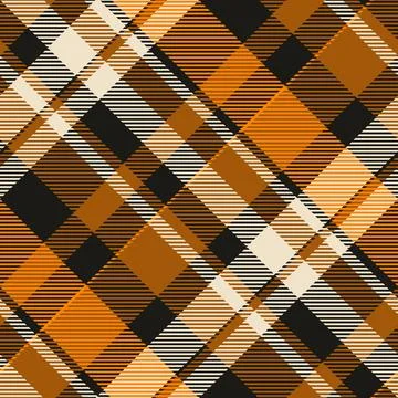 Ribbon vector seamless check, customized pattern plaid fabric. Hipster text.. Stock Illustration