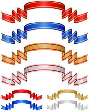 Ribbons 8 Stock Illustration