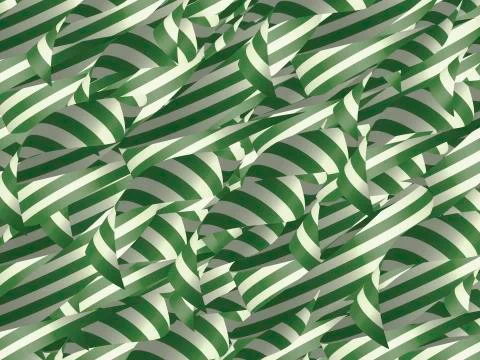 Ribbons and lines Stock Illustration