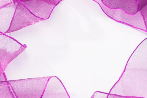 Ribbons On Background, wavy pattern like flower, copy space at center Stock Photos