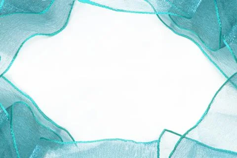  Ribbons On Background, wavy pattern like flower, copy space at center 스톡 사진