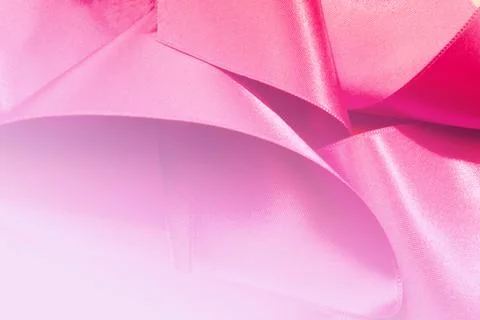 Ribbons On Background, wavy pattern like flower Stock Photos
