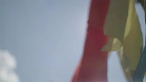 Ribbons in The Breeze 스톡 동영상 132460156