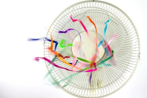 Ribbons in the breeze 写真素材