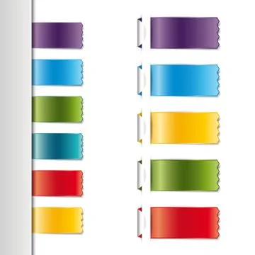 Ribbons Stock Illustration