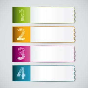 Ribbons Stock Illustration