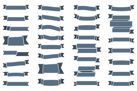 Ribbons Stock Illustration