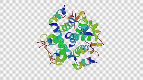 Ribbons Ligand controlled assembly of hexamers, dihexamers, and ... Stock Footage 158504850
