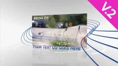 Ribbons Presentation (V.2) - After Effects Template Stock After Effects