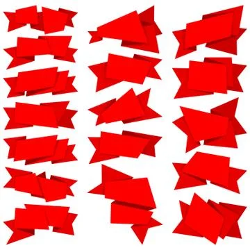 Ribbons. Vector Illustration Stock Illustration