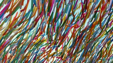 Ribbons in the wind. Stock Footage 165607807