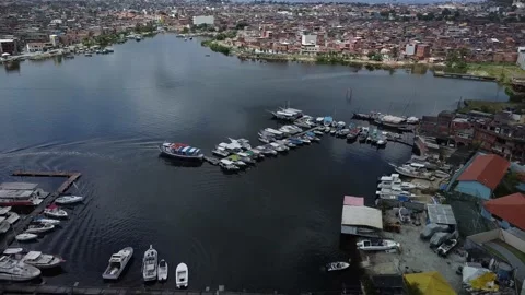 Ribeira Beach (aerial image). Stock Footage 229824378