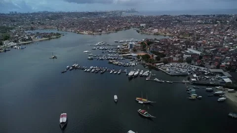 Ribeira Beach (aerial image). Stock Footage 229824391