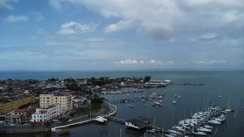 Ribeira Beach (aerial image). Stock Footage 229824392