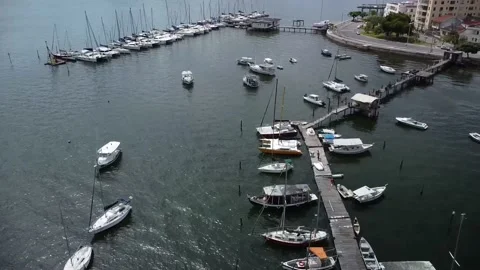 Ribeira Beach (aerial image). Stock Footage 229824401
